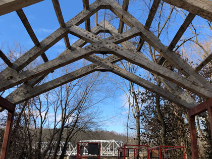 Reclaimed Timber Company - Your Source For Hand-Hewn Trusses