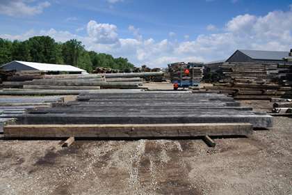 Reclaimed Timber Company - Your Source For New White Oak Hand-Hewn Timbers