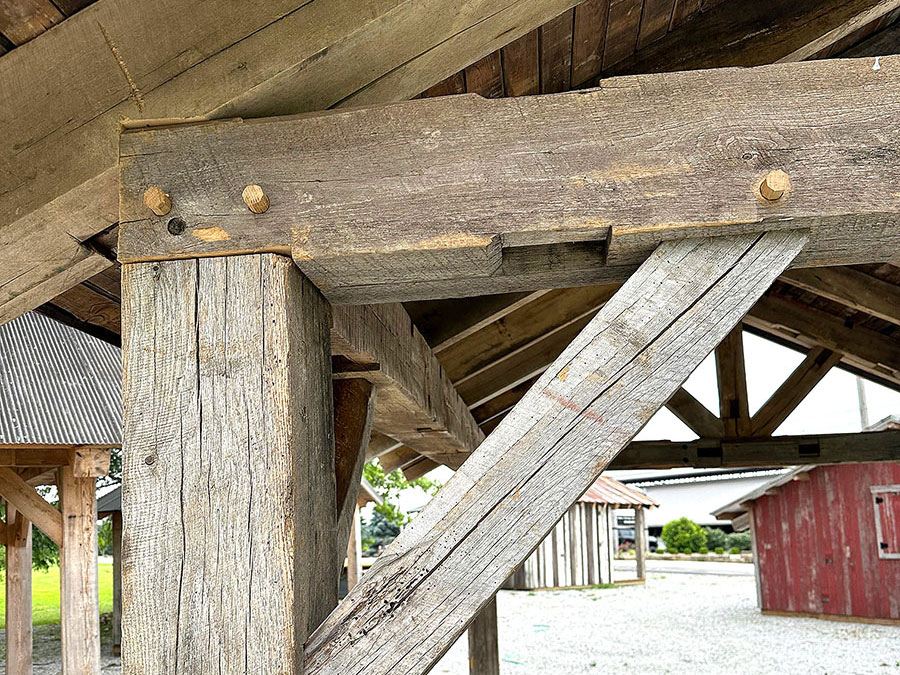 Rustic Gable Pavilion