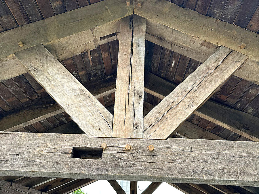 Rustic Gable Pavilion