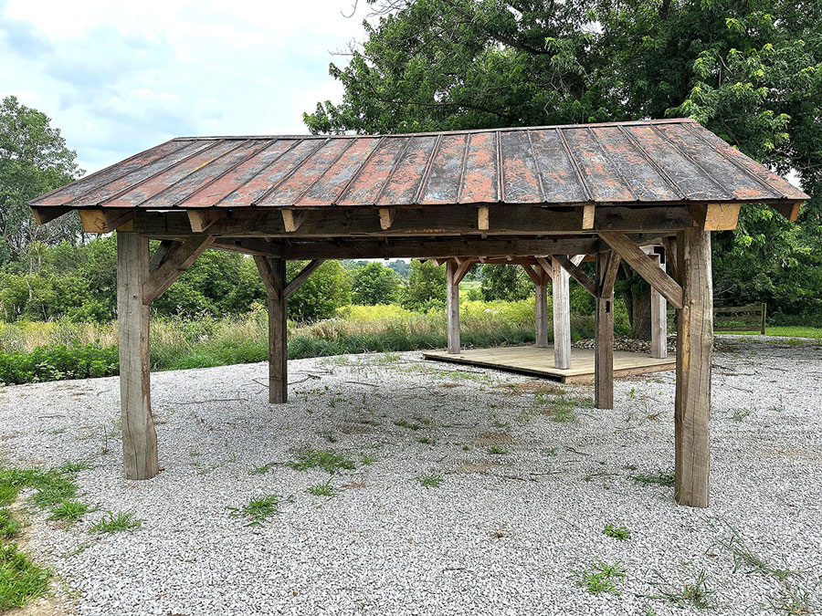 Rustic Gable Pavilion