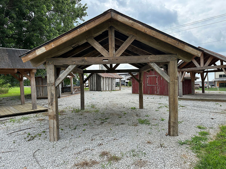 Rustic Gable Pavilion