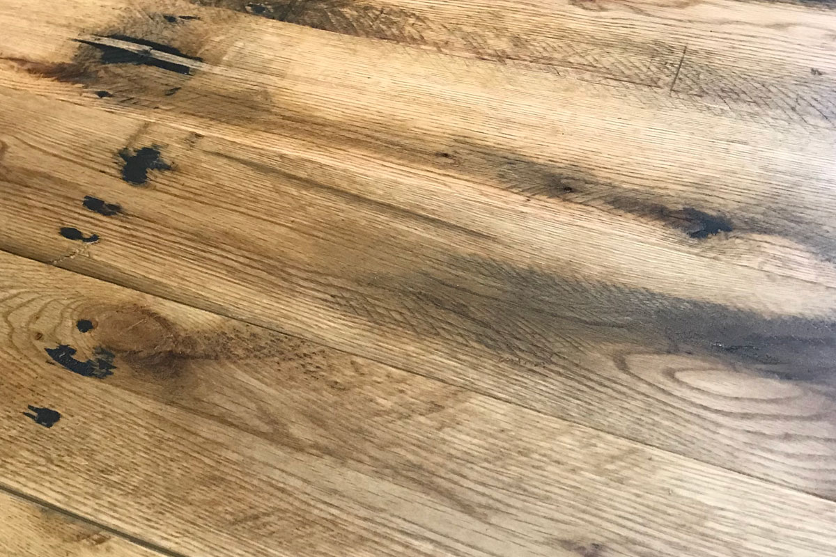 Triple B Enterprises Industrial Oak Reclaimed Flooring - Your Source For White Oak Hand-Hewn Timbers