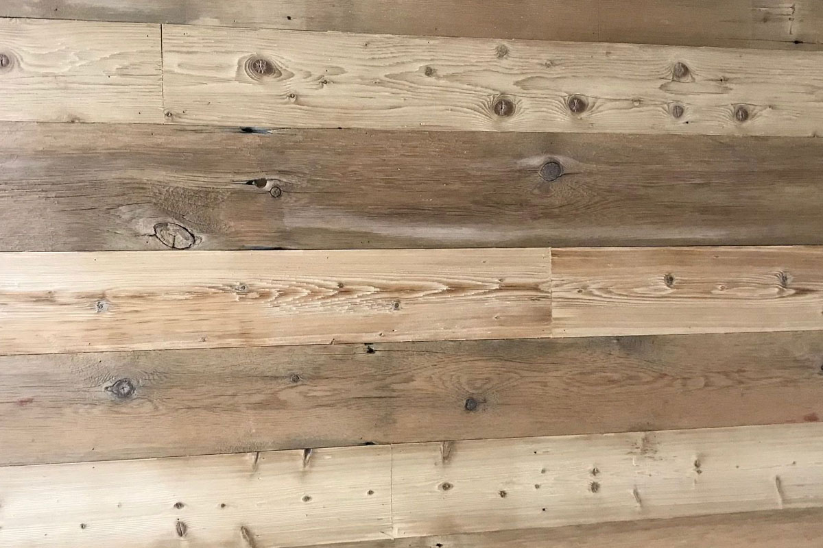 Triple B Enterprises The Reclaimed Timber Company Signature Rustic Reclaimed Wall Cladding - Your Source For Reclaimed Fireplace Mantels