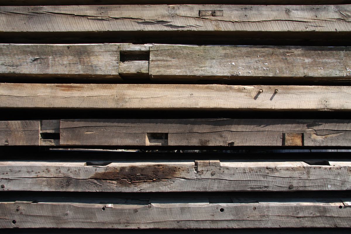 Triple B Enterprises Reclaimed Timber Company - Reclaimed Timber Company - Your Source For Hand-Hewn Two-Sided Sleepers