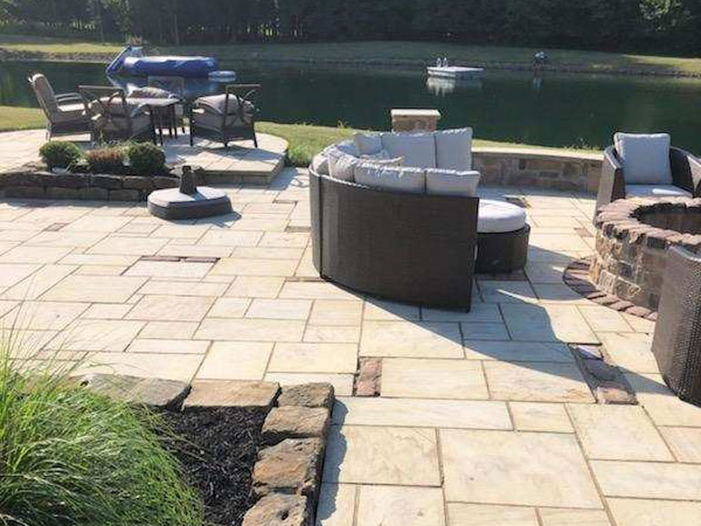 Cobble Stone Granite Pavers - Your Source For Reclaimed Fireplace Mantels