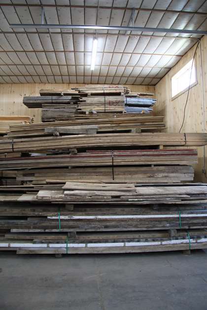 Triple B Enterprises Kiln Dried Storage - Your Source For White Oak Hand-Hewn Timbers