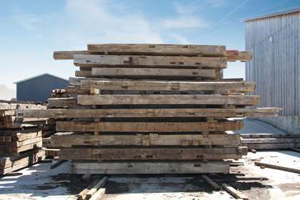 Triple B Enterprises Stockyard - Your Source For White Oak Hand-Hewn Timbers