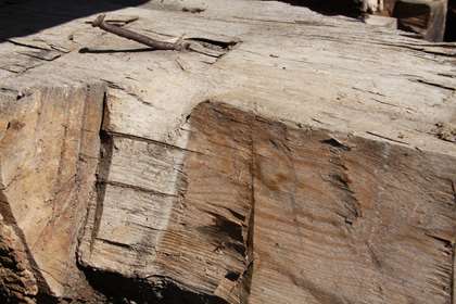 Reclaimed Timber Company - Your Source For Two-Sided Sleeper Logs